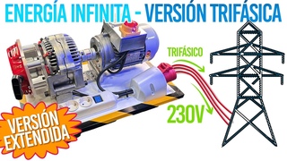 Generador de Energa Infinita 10Kw 230V Trifsico - Liberty Engine 1.1. VERSIN EXTENDIDA