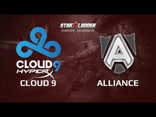 Cloud9 vs Alliance, Starladder Tiebreaker