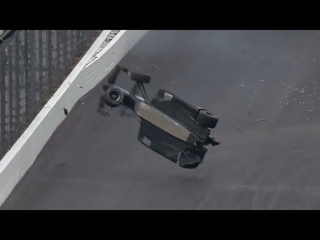 Colton Herta MASSIVE FLIP - 2022 Indy 500 Practice