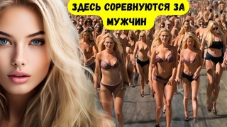 Страны с ОДИНОЧНЫМИ ЖЕНЩИНАМИ из-за нехватки мужчин, ЛЮБЯЩИХ ИХ!