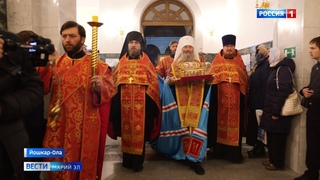 Молебен о Победе над нацистами совершили в Йошкар-Оле:  в город прибыли мощи святого великомученика Георгия Победоносца
