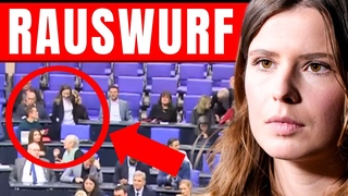 RAUSWURF AUS BUNDESTAG!  AFD SCHMEIT SIE RAUS!  REDE JAGT GERADE 2 MIO KLICKS AUF TELEGRAM!