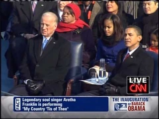 President Obama’s Inauguration Aretha Franklin “My Country ’Tis of Thee“