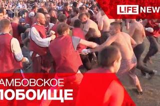 В Тамбовской области десятки мужчин схлестнулись в кулачном бою