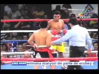 Pelea Roman Gonzalez vs Ronald Barrera - Videos Prodesa