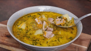 Polen wissen, wie man Suppe kocht mit Gurken! Kstliche polnische Fleischsuppe!