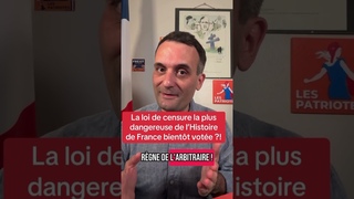 France : la loi de censure la plus dangereuse de lHistoire bientt vote !