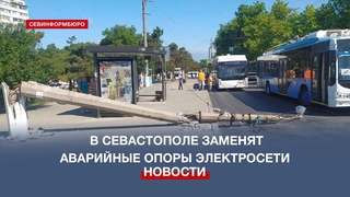 Губернатор Севастополя поручил заменить все аварийные опоры электросети