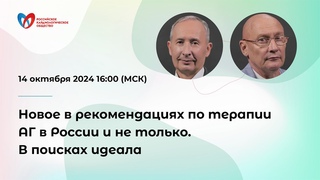 Новое в рекомендациях по терапии АГ в России и не только. В поисках идеала