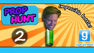 Prop Hunt | IMPOSSIBLE BOTTLE! | (#2), Gmod Gameplay w/ Joost Kivits, Bulltramaxx & Jerejoe