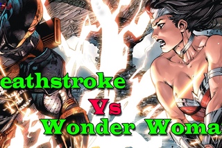 Дефстроук против Чудо Женщины. Deathstroke vs Wonder woman.
