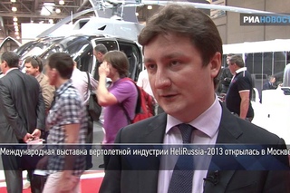 Летающего «хищника» МИ-35М показали на выставке вертолетов HeliRussia