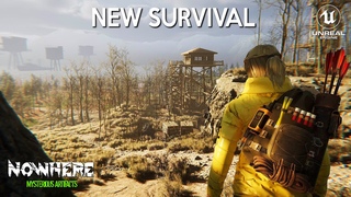 NOWHERE First 1 Hour of Gameplay | New Survival Game in Unreal Engine 4K RTX 4090 2023 No Commentary