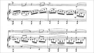 Francis Poulenc - Cello Sonata With score