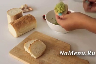 Закусочное масло из авокадо