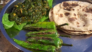 | Gujarati Thali Recipes Cooking at Farm By Nikunj Vasoya