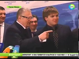 Жириновский оскорбил беременную журналистку