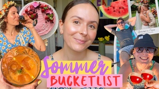 SOMMER BUCKETLIST  Highlights, Ideensammlung & Inspiration gegen Langeweile + zum Rausgehen  VLOG