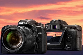 Зеркальная фотокамера Nikon D7500 среднего уровня