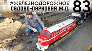 Самая маленькая Ж.Д. в мире! Заброшка, Чайка на рельсах прадедушка дизеля Д1# железнодорожное -83