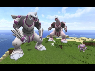 3D Model and Animation Palkia