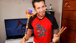 COMO  FAZER  SEU PRÓPRIO  MALABARES  EM CASA ( flower stick ).