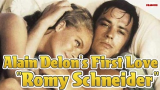 Alain Delon's love scenes with his first loveRomy Schneider