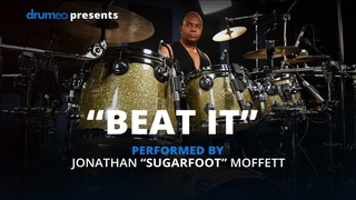 Michael Jackson’s Drummer Jonathan Moffett Performs “Beat It“ On Drumeo!