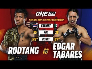 Rodtang's Fight IQ Is INSANE  Full Fight vs. Edgar Tabares
