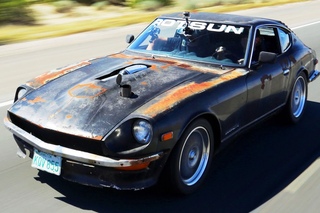 Junkyard Turbo Swap! Chevy-Powered 1971 Datsun 240Z Autocross Thrash - Roadkill Ep. 26