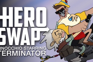 Hero Swap - Pinocchio Starring Terminator