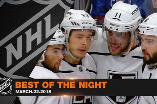 Kopitar's first four-goal game, Couture's OT winner own the night
