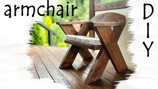 How to Make Outdoor ARMCHAIR!!! Садовое КРЕСЛО своими руками!!!