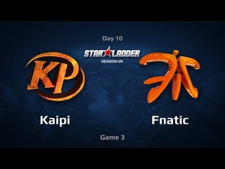 Kaipi vs Fnatic, Starladder