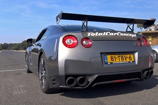 Nissan GT-R R35 Switzer P800 w/ Armytrix Exhaust DRAG RACING!