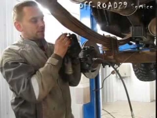 OffRoad 4x4.  УСТАНОВКА задние дисковые тормоза на УАЗ