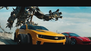 Автоботы VS Десептиконы. Битва на шоссе.  Трансформеры 3: Тёмная сторона Луны