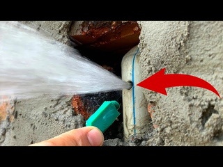 Very few plumbers know this replace technique!Unexpected tricks from homemade rivets and glue