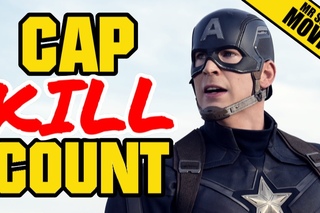 CAPTAIN AMERICA Movie Kill Count Supercut (Plus Robots)