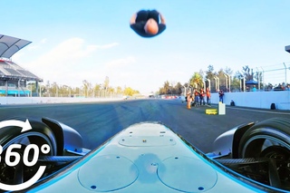Damien Walters Formula E Backflip In 360 Degrees